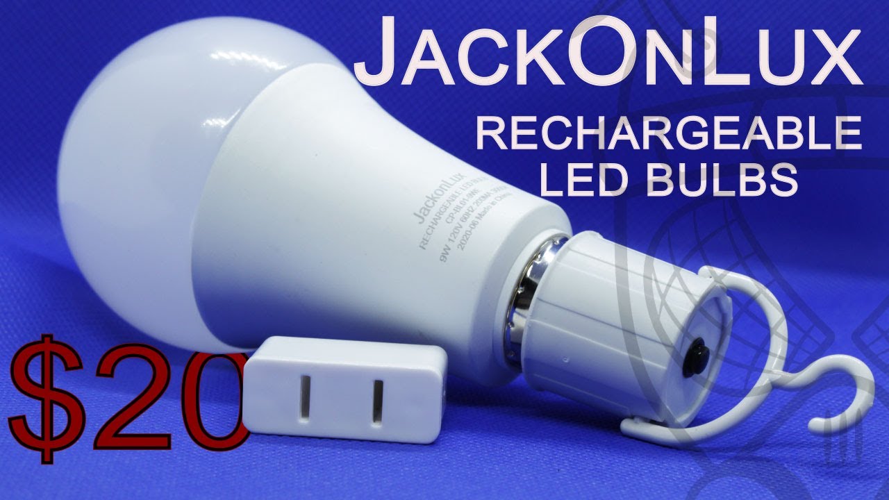 JackOnLux Rechargeable Lightbulb Review