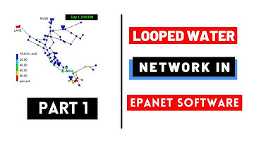Hydraulic Modeling for Looped Water Supply Network with EPANET Software [Part - 01]