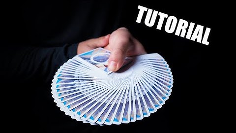 Learn HOW to FAN a Deck of Cards Like a PRO // TUTORIAL