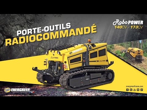 RoboPOWER - Porte-outils radiocommandé pour pentes - Energreen France