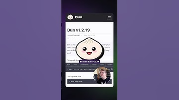 Новости разработки | Bun v1.2.19 #bun #runtime #typescript #javascript #bundler #nodejs