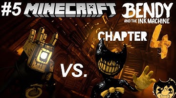 Bendy and the Ink Machine Chapter 4 in Minecraft Part 5 - Map Showcase