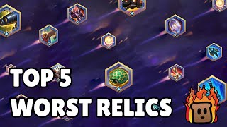 Top 5 Worst Relics | Path of Champions
