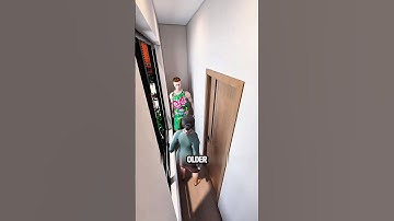 2 Square Meter Tiny Room Transformation #shorts #3dhousedesign