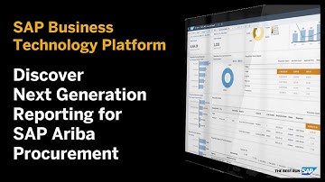 SAP BTP: Next Generation Reporting for SAP Ariba Procurement (demo)