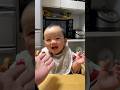 笑顔が止まらない赤ちゃん 👶 #シャチ #babyshachi
