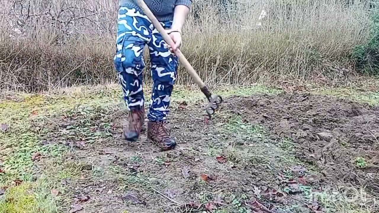 Préparation du potager partie/1