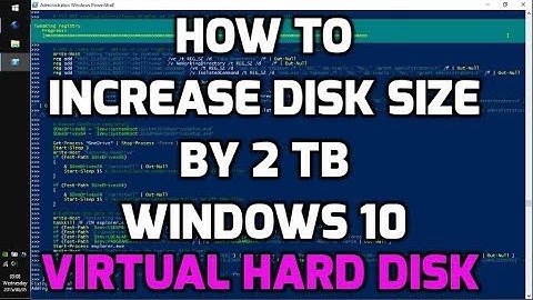 How to expand your hard disk upto 2TB without purchasing anything | Virtual Hard Disk in Windows 10