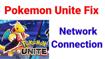 How to Fix Pokémon UNITE Network Connection Problem in Android | Pokémon Internet Connection Error