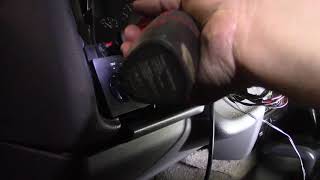 96-98 Grand Cherokee headlight switch replacement