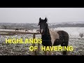 London hill walk in the snow - Grange Hill to Romford via Havering-atte-Bower (4K)