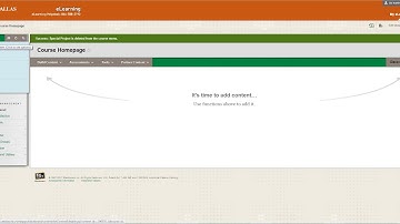 How to customize a Course Menu