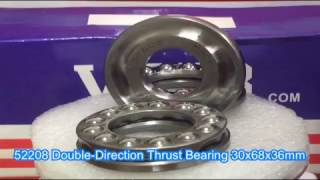52208 Double-Direction Thrust Bearing 30x68x36mm