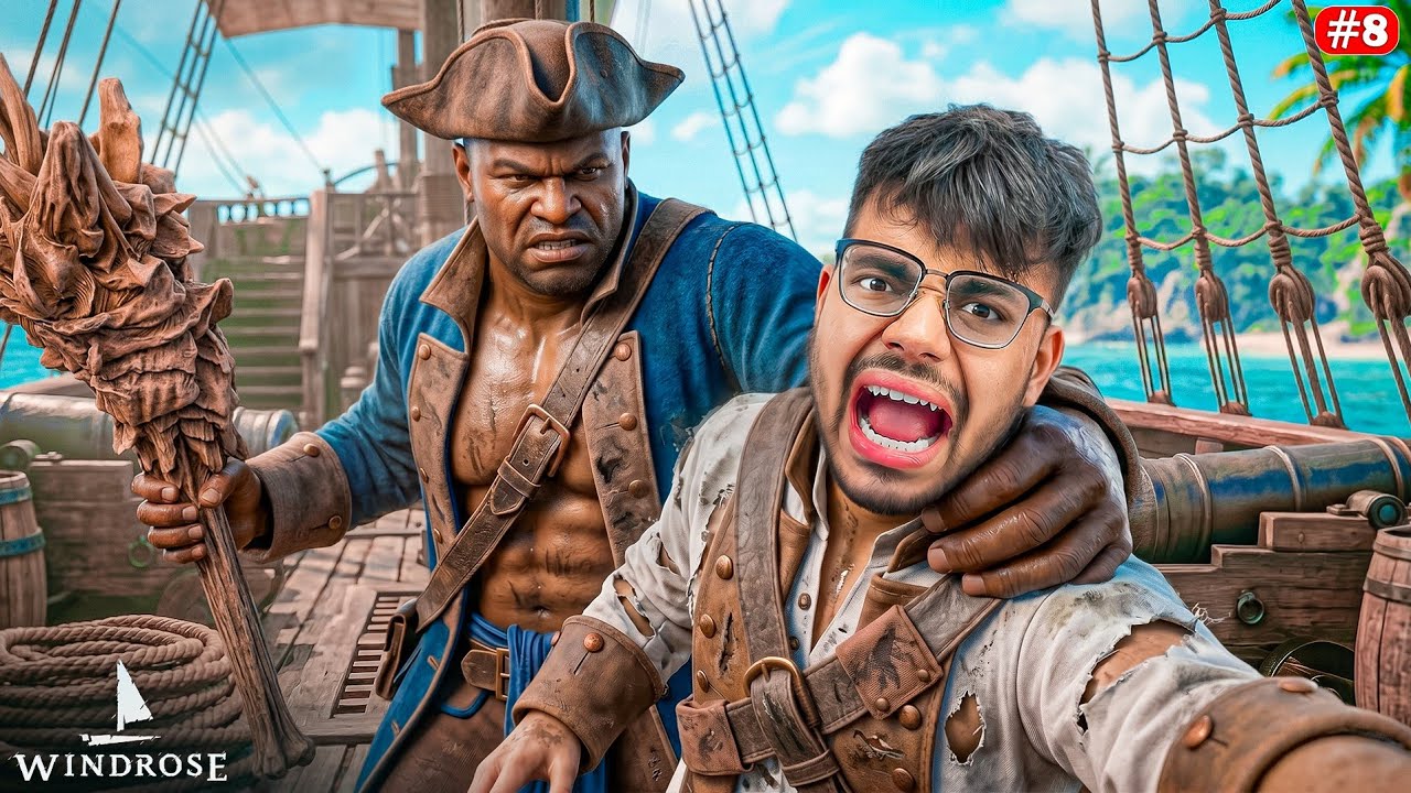 My First BOSS Battle Against Pirate *Captain* Richard - Windrose - Part ...