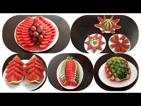 7 cách bổ dưa hấu đơn giản nhanh chóng  - đẹp mắt / watermelon| BC’s Life