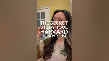 Secret study tool Harvard students use🤓