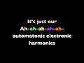 Automatonic electronic harmonics lyrics by steam powered giraffe