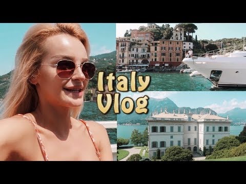 იტალიის ვლოგი / პორტოფინო/ კომოს ტბა