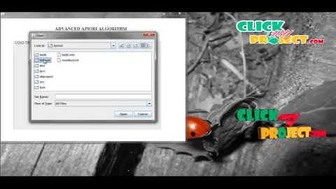 Final Year Projects | Advanced Version of A riori Algorithm