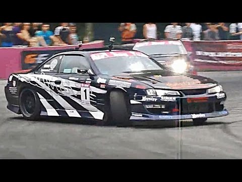 █ Toyota Sprinter Trueno AE86 vs Nissan Silvia S14, 2011 Drift. Дрифт (соревнования по дрифту).