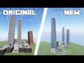 I Built Both World Trade Centers in Minecraft!