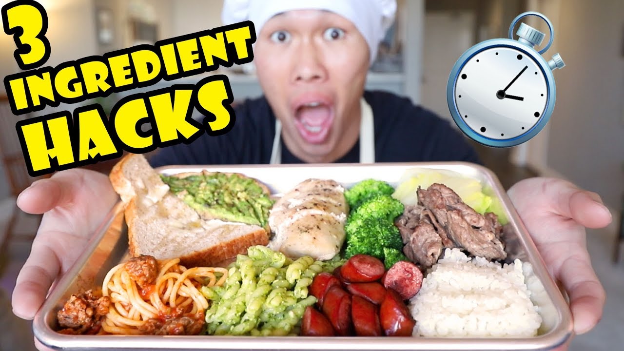 3 Ingredient Tasty Recipe Hacks — No Time to Cook! || Life After ...