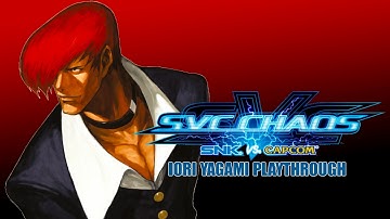 SVC Chaos: SNK vs. Capcom: Iori Yagami Playthrough & Ending (Xbox)