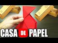 ORIGAMI DEL PROFESOR LA CASA DE PAPEL SUPER COOL | PAJARITA DE PAPEL (Muy Fácil)