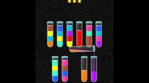 Color Water Sort 3D level 59 | Gameplay Mobile Games