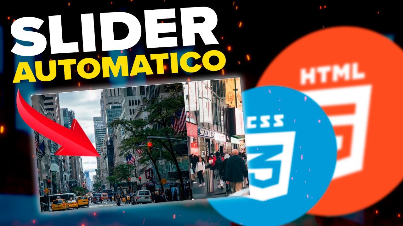 Como crear un SLIDER AUTOMATICO PERFECTO con HTML & CSS3 totalmente RESPONSIVE