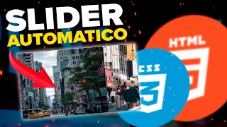 Como crear un SLIDER AUTOMATICO PERFECTO con HTML & CSS3 totalmente RESPONSIVE