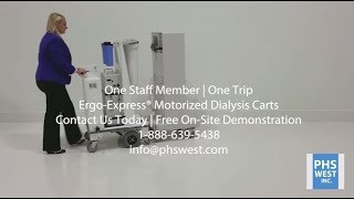 Ergo-Express® Motorized Dialysis Cart