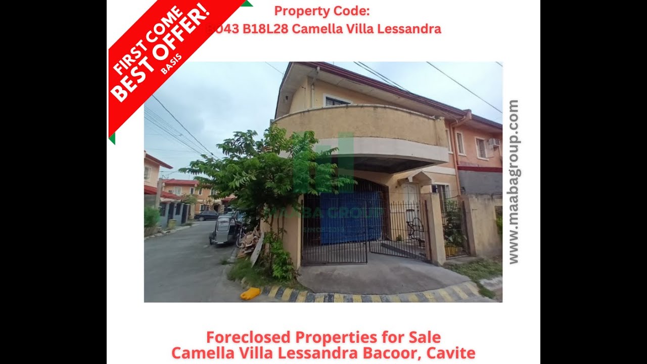 Camella Villa Lessandra House for Sale in Bacoor, Cavite YouTube