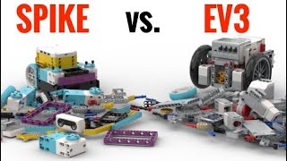 Comparing the SPIKE prime kit to the EV3 set screenshot 2