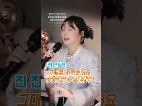 진진경 그대를 사랑했어요 我曾用心爱着你 가사 번안 진진경