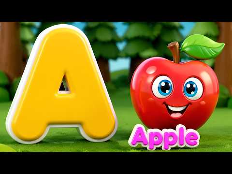 Learn The Phonics Song for Toddlers | A for Apple | Learn the Alphabet A to Z