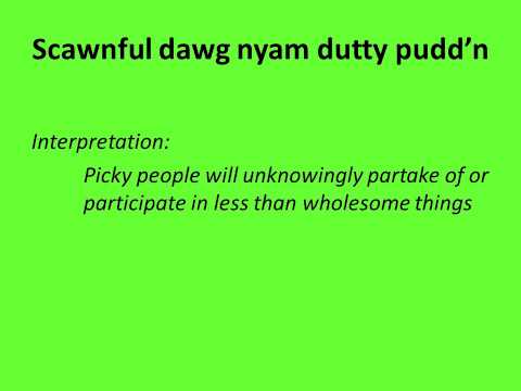 Vee's Jamaican Proverbs