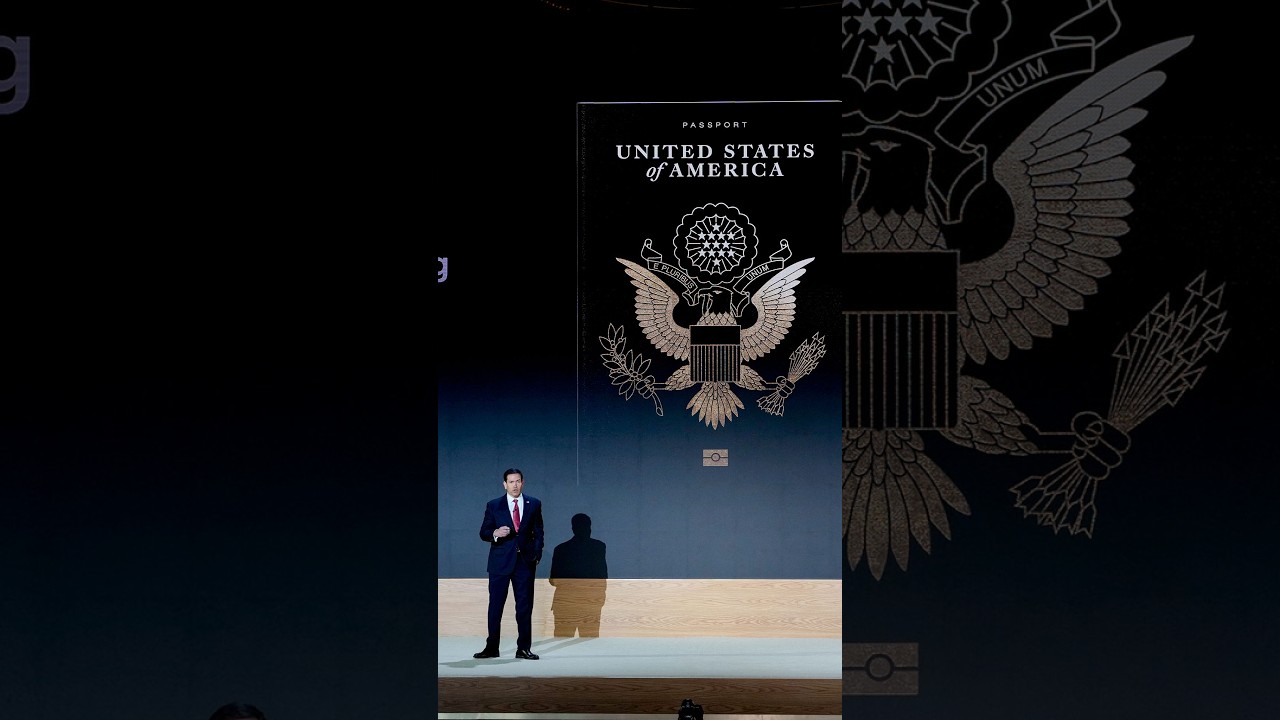 Rubio unveils new U.S. passport design Rubio unveils new U.S. passport design