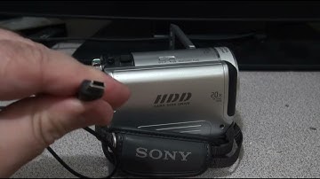 How to move files from Sony SR40 and SR60 to your computer