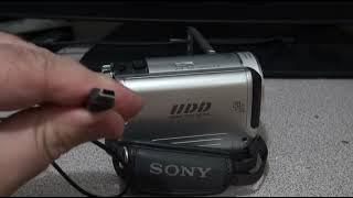 How to move files from Sony SR40 and SR60 to your computer