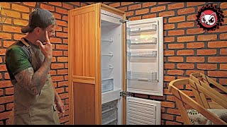 видео: Каркасная мебель из бука. Шкаф для холодильника. картинка: Каркасная мебель из бука. Шкаф для холодильника.