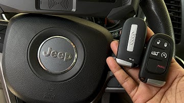 Jeep Cherokee 2019 all smart keys lost programming using lonsdor k518 pro