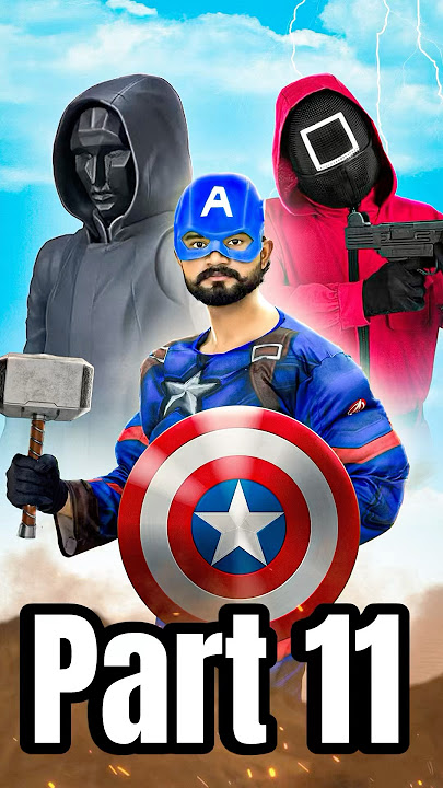 Captain America & spiderman Part 11 #shorts #chiku #jagga #badri #56 #dhonisir #shorts #spiderman