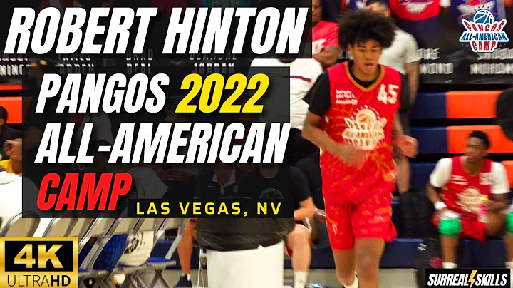 Robert Hinton (CLASS of 2024) at the 2022 Pangos A...