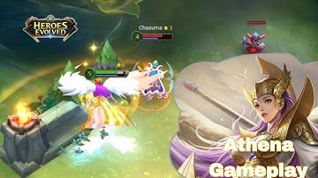 Heroes evolved : Athena (Mage) gameplay