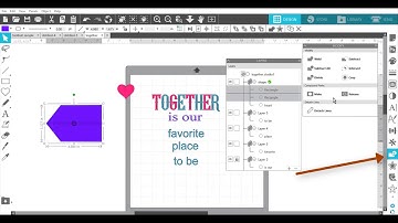 Layers Panel in Silhouette Studio