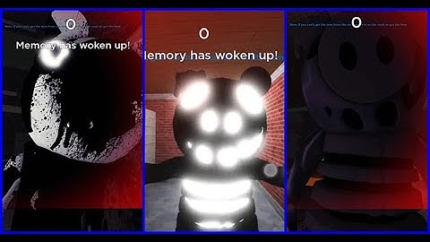 PIGGY SCARY DISTORTED MEMORY All JUMPSCARES