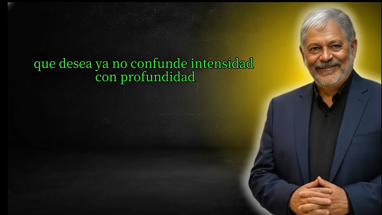 Que desea ya no confunde intensidad con profundidad