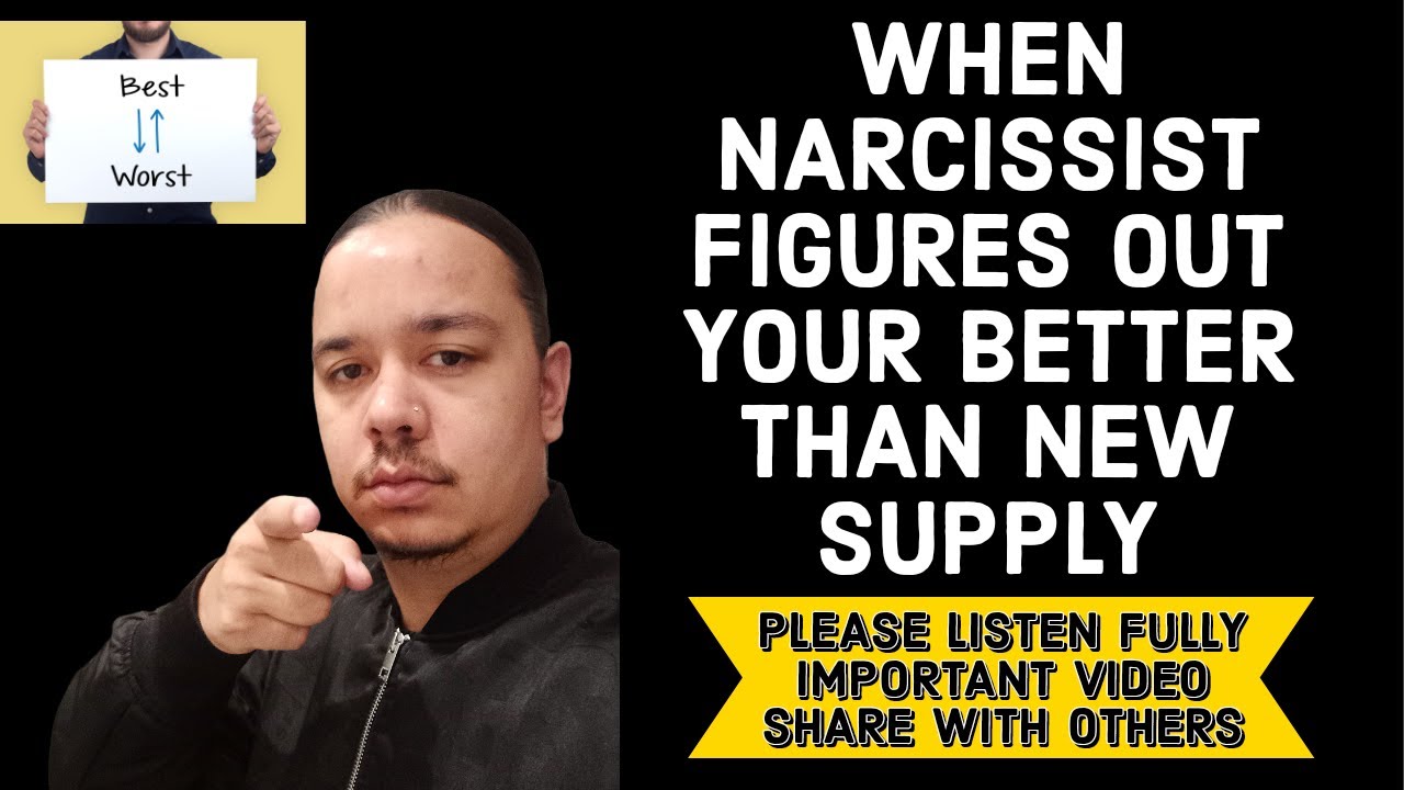 WHEN NARCISSIST FIGURES OUT YOUR BETTER THAN NEW SUPPLY‼️ - YouTube