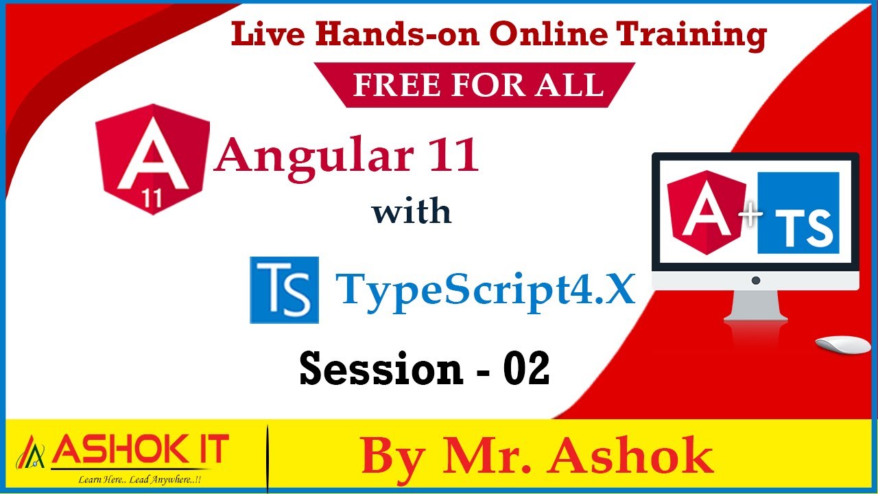 Angular 11 With TypeScript Session 2 Online Training Ashok IT